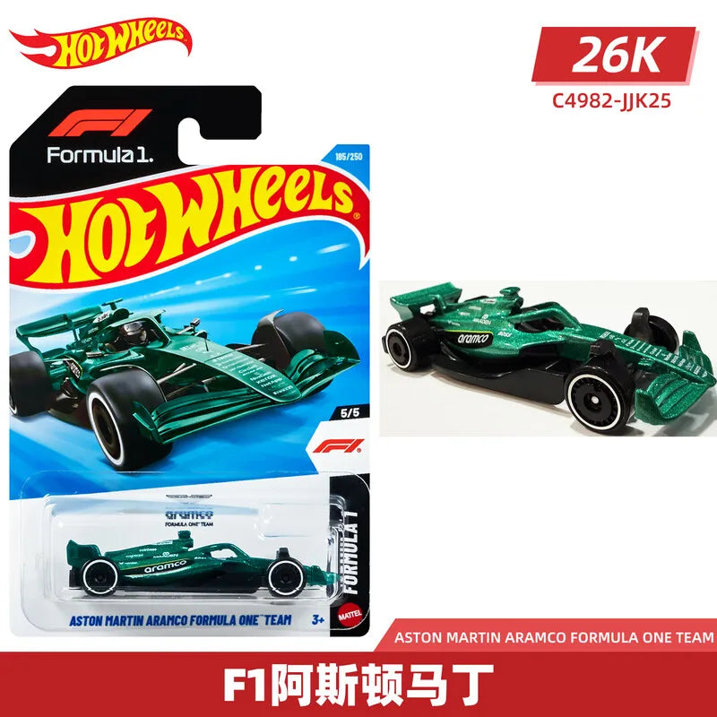 Hot Wheels C4982 Lote 2026K Coche de metal a escala 1:64 – Ferrari, BMW, Nissan GT-R, Supra y F1, Juguete coleccionable de aleación en miniatura