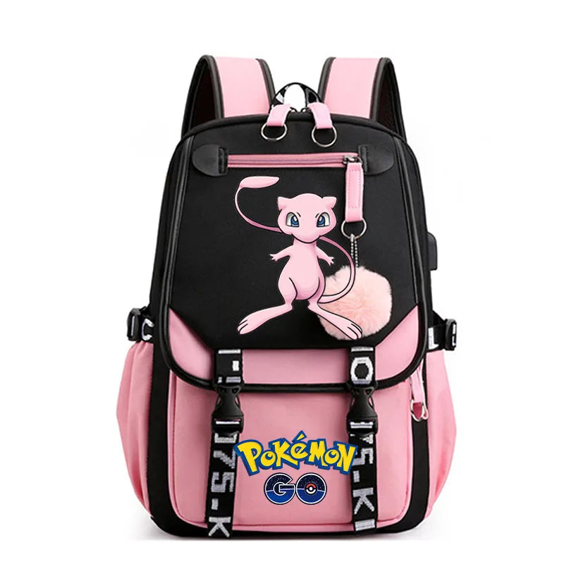 Sac à dos pour enfants grande capacité inspiré des animes | Cartable pour garçons et filles avec compartiment pour ordinateur portable