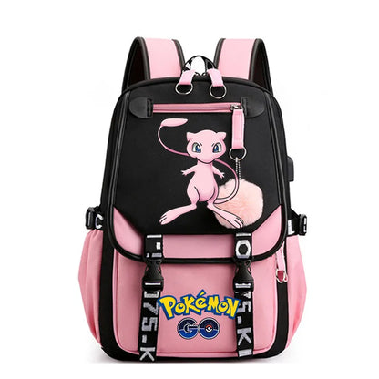 Sac à dos pour enfants grande capacité inspiré des animes | Cartable pour garçons et filles avec compartiment pour ordinateur portable