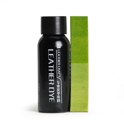 Pigmento para reparación de cuero de 30 ml – Restaurador de color y tinte para cuero curtido vegetal, zapatos, bolsos, muebles y manualidades de cuero.