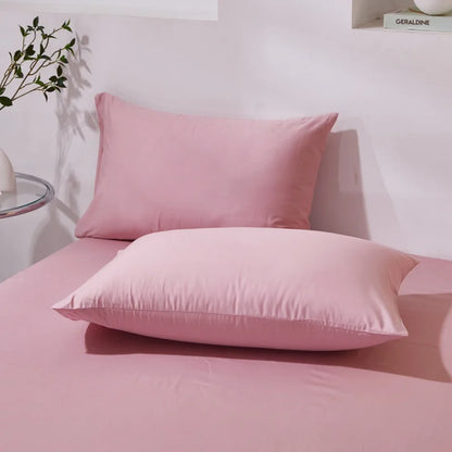 Funda de almohada de algodón premium – Funda de almohada de algodón peinado suave y transpirable para un sueño cómodo