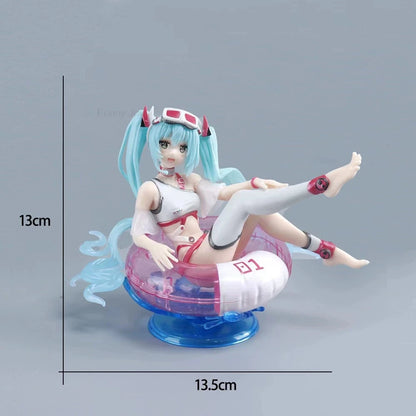 Hatsune Miku Anime Figure – Wedding Dress & Swimsuit Vocaloid PVC Action Figure Collectible Model Toy for Girls Gift