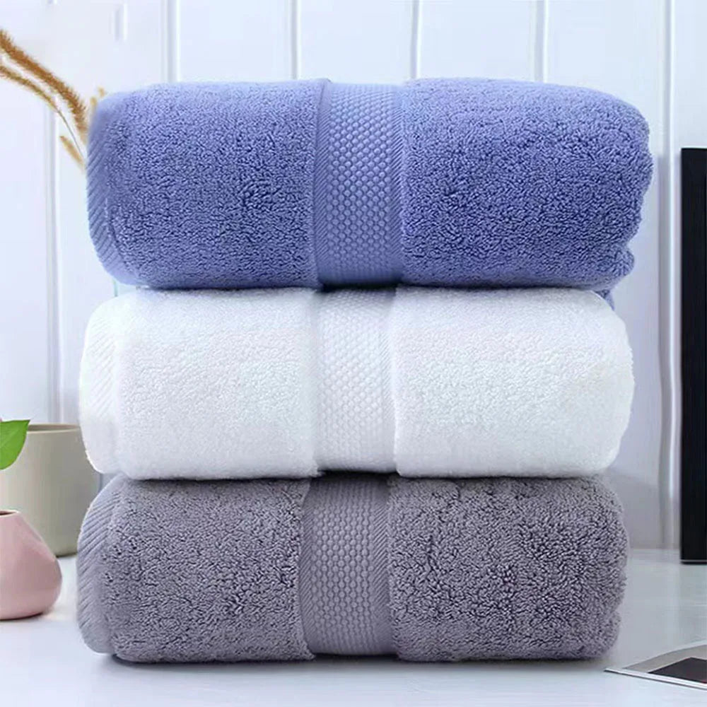 Serviettes à main de luxe en coton égyptien – Collection de serviettes de visage très absorbantes, gants de toilette doux de qualité hôtel et spa 33 x 74 cm pour salle de bain, maison et invités