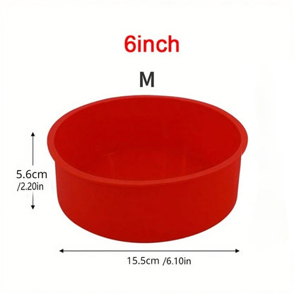 Silicone Heart-Shaped Cake Pan – Non-Stick Reusable Baking Mold for Cakes, Toast, Pastries & Desserts, Flexible Kitchen Bakeware Tool