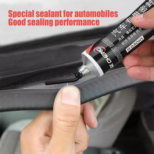 Sellador de parabrisas automotriz de 100 ml – Adhesivo universal impermeable para reparación de ventanas de vidrio, sellado resistente a la intemperie y protección contra fugas
