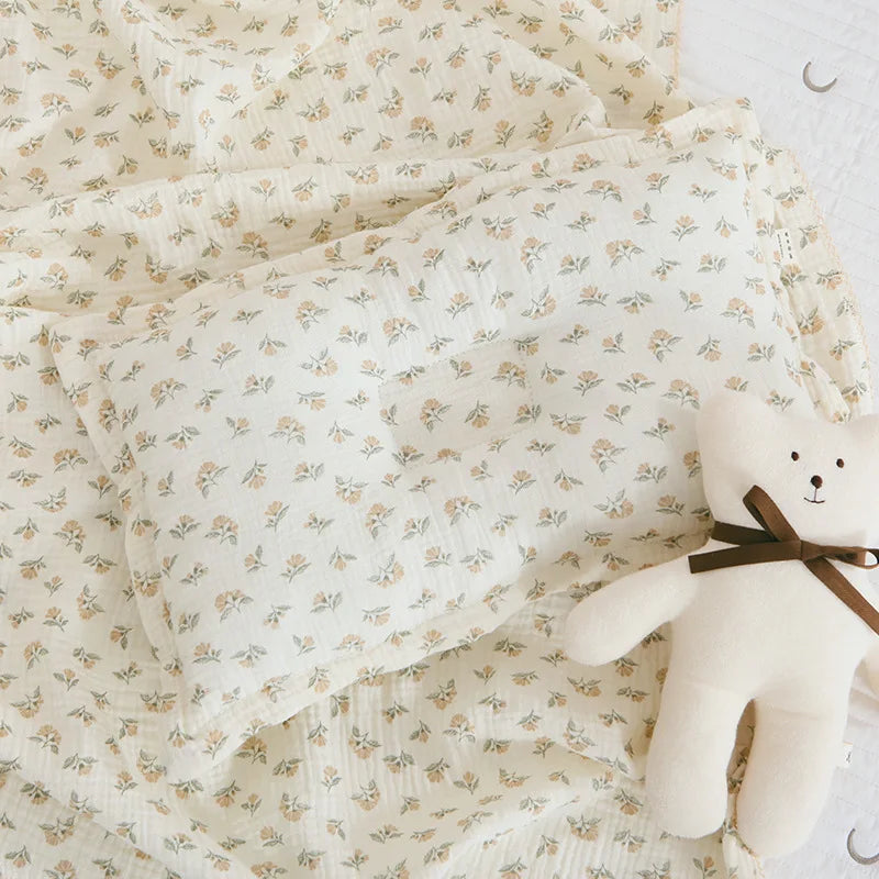 Summer Baby Muslin Blanket – Soft Newborn Swaddle Wrap Receiving Blanket for Infant Crib & Sleeping
