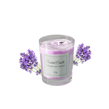 Premium Aromatherapy Soy Wax Candle – Handmade Glass Scented Candle in Gift Box, Smokeless Decorative Candle & Companion Gift