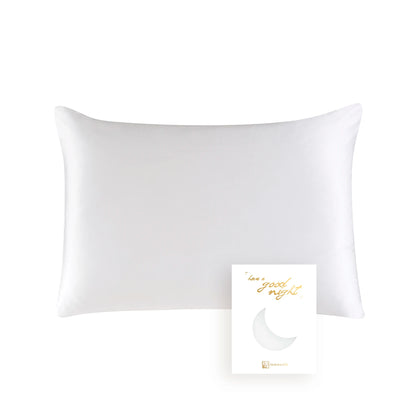 Taie d'oreiller 100 % soie de mûrier – 19 momme, certifiée OEKO-TEX®, luxe