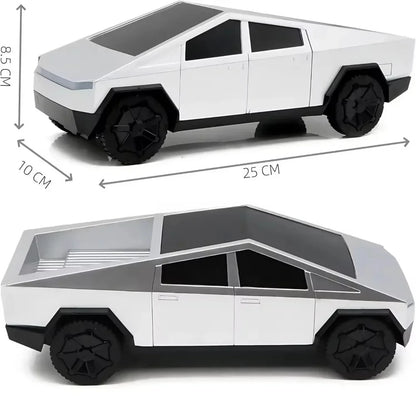 1:24 RC Cybertruck Camioneta a Control Remoto 4WD con Motores Duales, Luces LED y Juguete de Coche RC Todoterreno de 27MHz para Niños