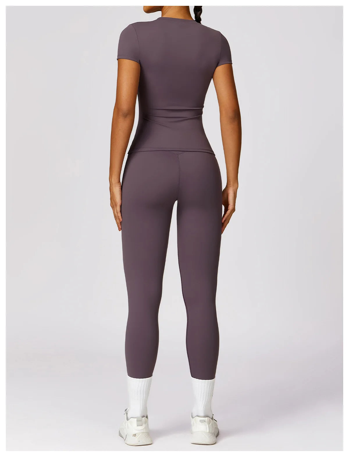 Camiseta de running NCLAGEN para mujer – Top deportivo transpirable de manga corta para gimnasio, yoga, fitness, entrenamiento y ropa deportiva