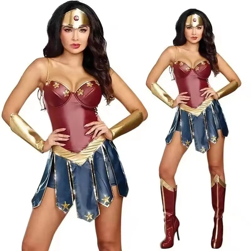 My Hero Academia Cosplay Outfit – Women’s Leather Style Anime Costume (Adult COS Wonder Set)