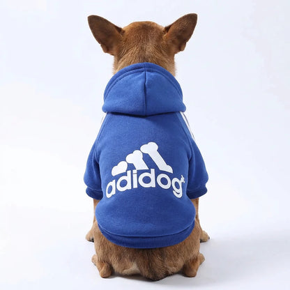 XS-5XL Fashion Dog Hoodie – Warm Cotton Sweatshirt Jacket for Small, Medium & Large Dogs, Two-Legged Pet Clothes for Everyday Wear