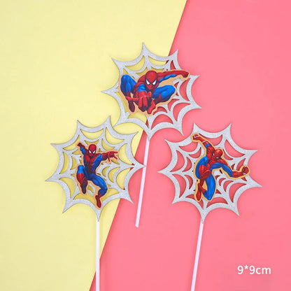 Red Superhero Spider Theme Party Supplies – Disposable Cups & Plates, Paper Tablecloth & Festive Decorations for Kids' Birthdays & Baby Showers