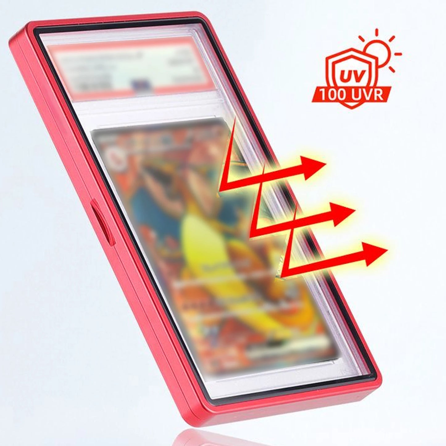 Aluminum Alloy Graded Card Case – PSA/CGC Slab Protector with UV & Scratch Resistant Magnetic Display Box