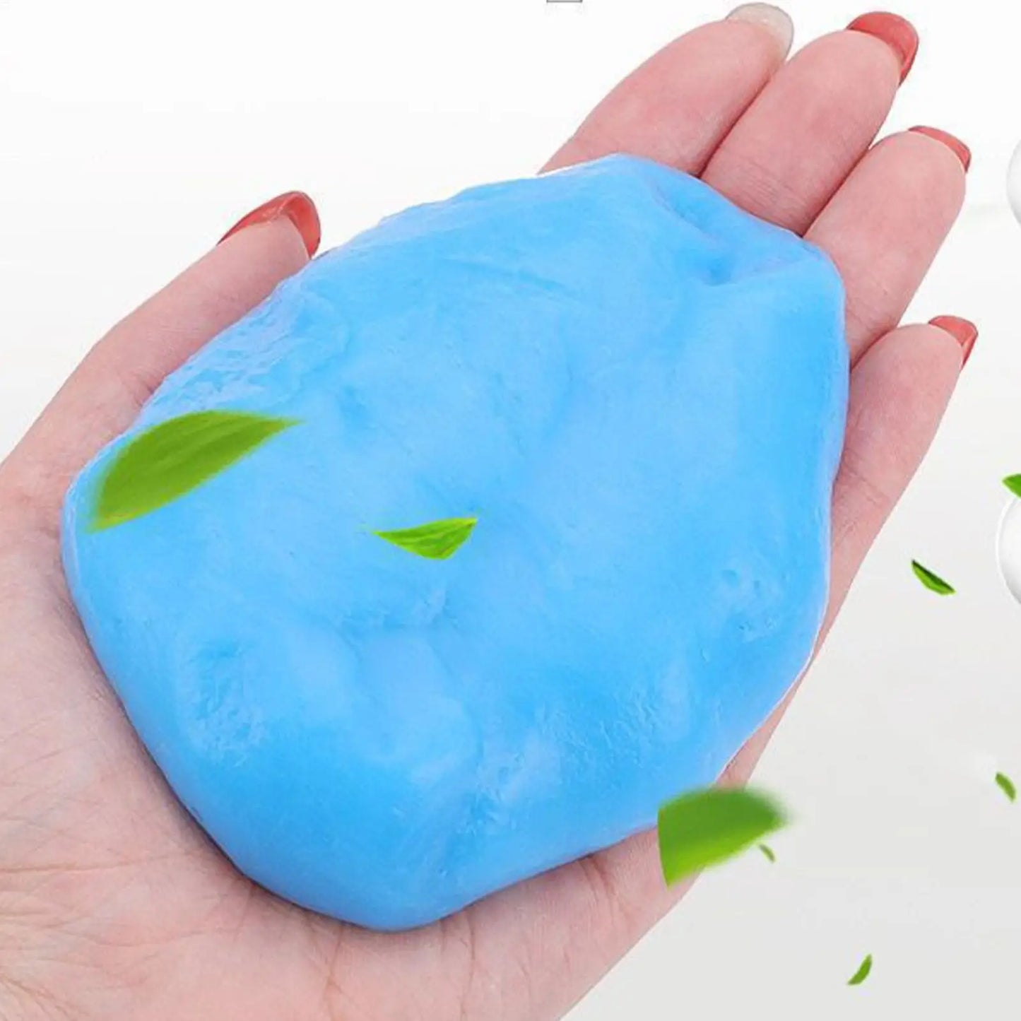 Car Cleaning Gel – Soft Reusable Dust Cleaning Putty for Air Vents, Dashboard, Door & Window Gaps, Keyboard & Odor Absorption
