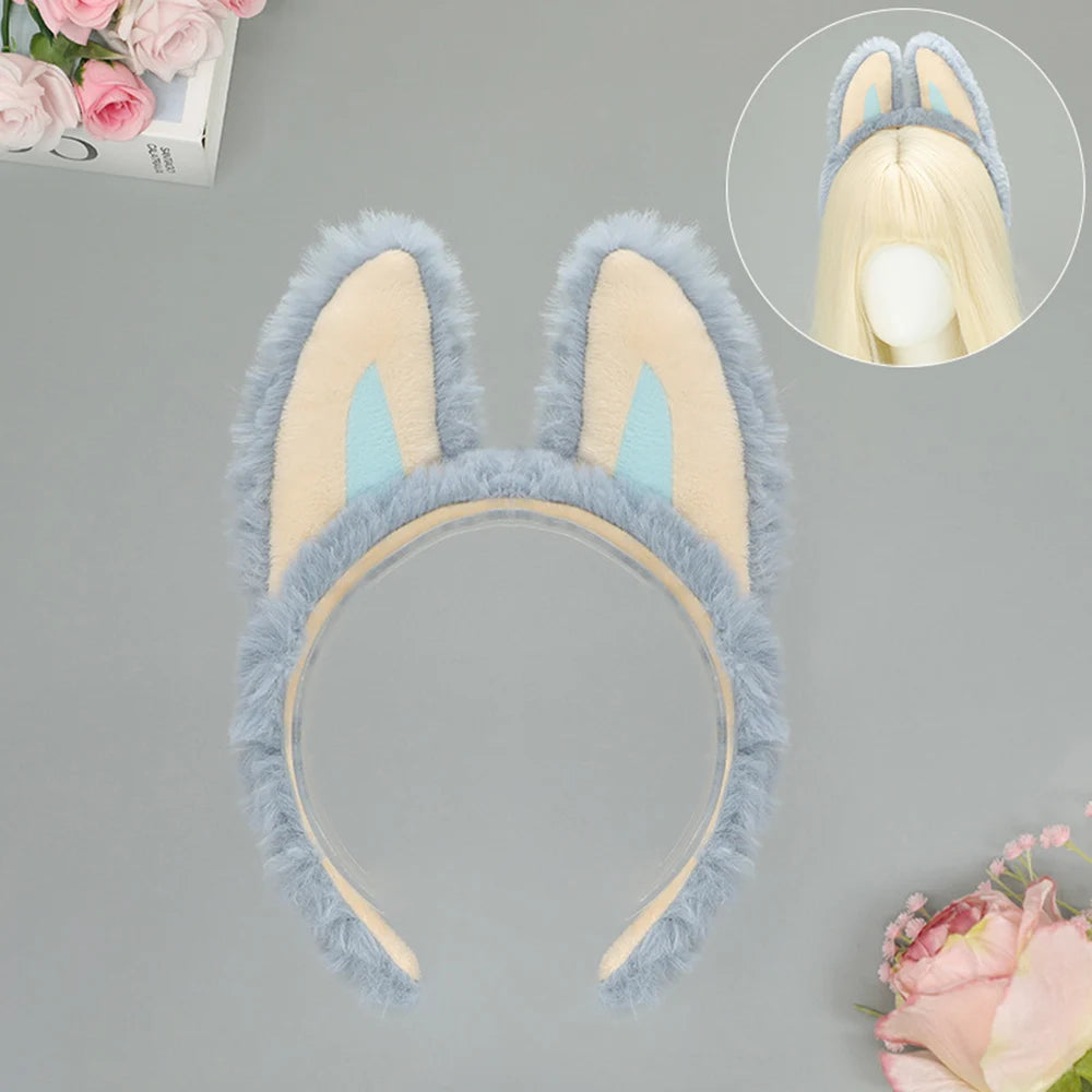 Cute Plush Deer Antler Headband for Women – Christmas Cosplay Lolita Hair Hoop Party Accessory