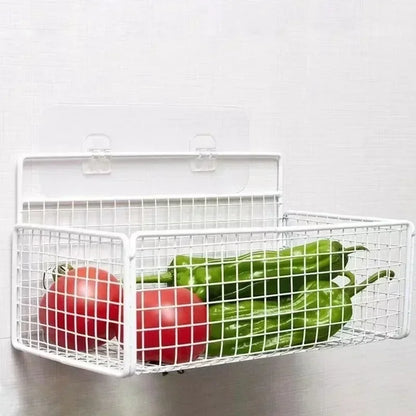 Adhesive Wall Shelf Hook Rack – Waterproof Strong Stick-On Storage Organizer for Bathroom & Kitchen