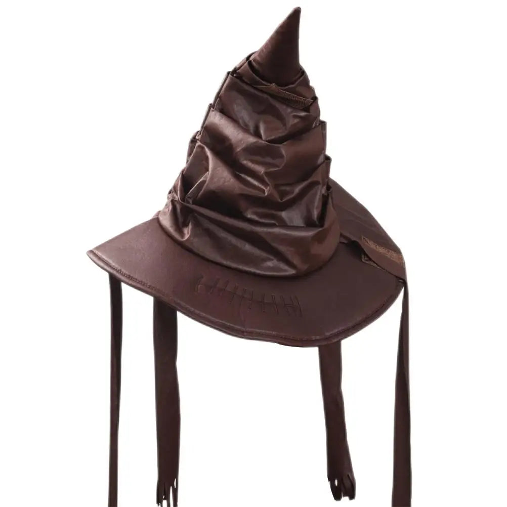 Halloween Wizard & Witch Hat Cosplay Costume – Party Supplies & Decorations for Halloween Dress-Up Events