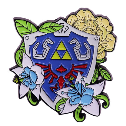 Anime Game Enamel Pins – Metal Lapel Brooch Set for Backpack, Costume & Cosplay Accessories Gift