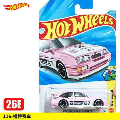 Hot Wheels 1:64 Mainline Series 2026 E Case Diecast Car – Collectible Toy Vehicle Models Featuring Simpsons, Pagani, Audi, Mazda & Dodge