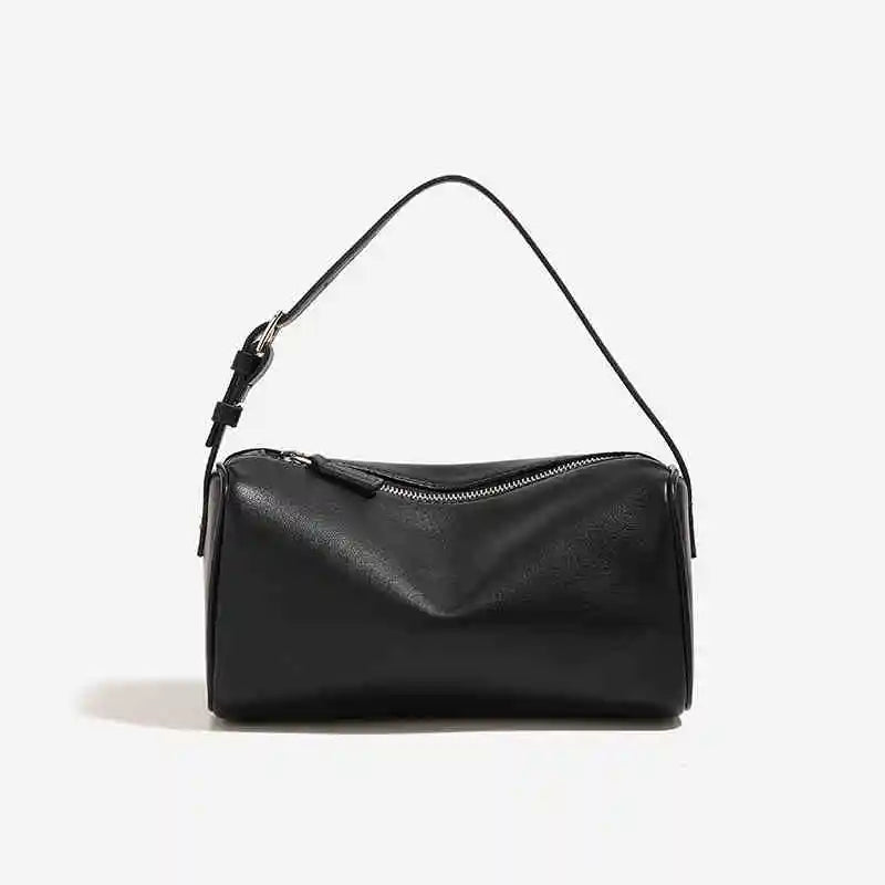 Bolso bandolera retro de cuero dividido de los 90 para mujer – Mini bolso de hombro de lujo 2026, bolso de moda de gamuza de piel de vaca suave con correa de un solo hombro para estilo casual y vintage