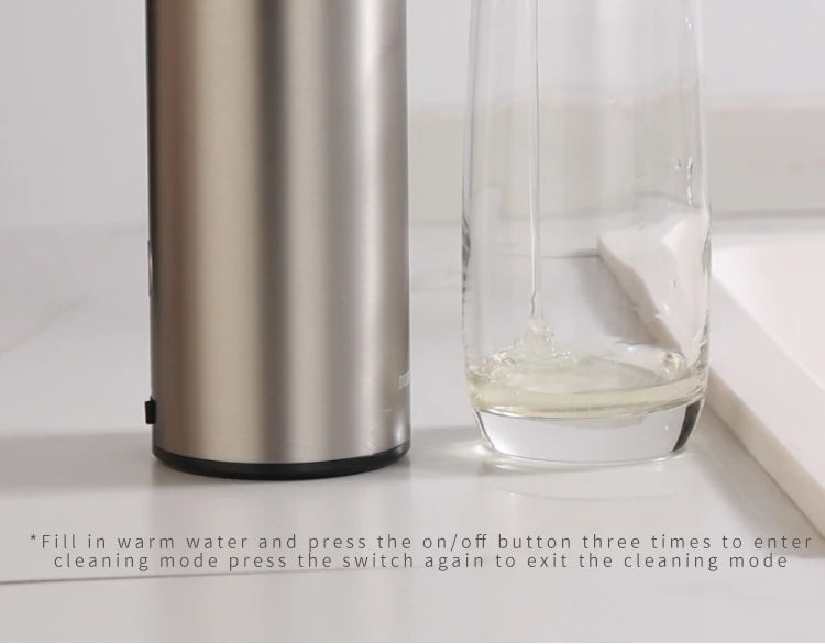270ml Automatic Touchless Soap Dispenser – Smart Infrared Sensor Liquid Soap Dispenser with 304 Stainless Steel for Kitchen & Bathroom