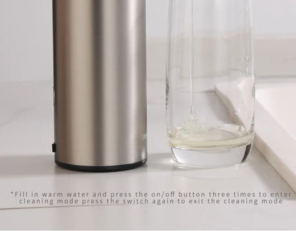 270ml Automatic Touchless Soap Dispenser – Smart Infrared Sensor Liquid Soap Dispenser with 304 Stainless Steel for Kitchen & Bathroom