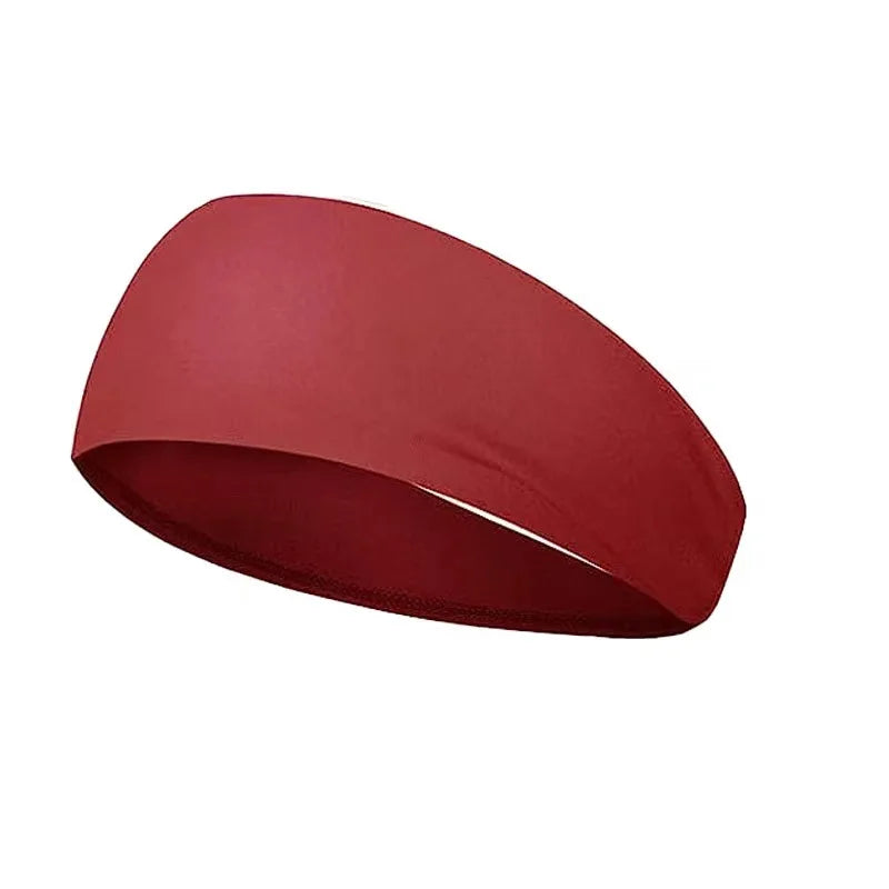Cinta de sudor deportiva para hombres y mujeres – Banda elástica elástica para el cabello que absorbe el sudor para correr, gimnasio, yoga y fitness | Venda transpirable de secado rápido