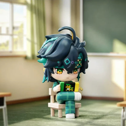 POP MART Genshin Impact Academy’s Light Shadow Poetry Series – Mystery Blind Box Cute Anime Figure, Desktop Collectible Doll & Guess Bag Toy