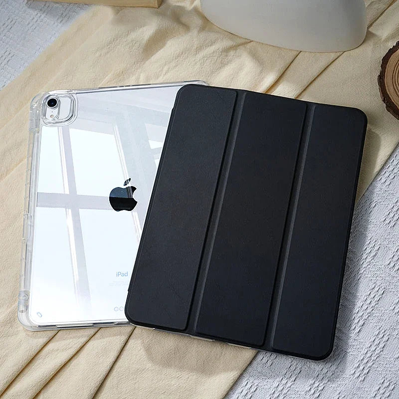 iPad Case with Pencil Holder for iPad A16, A19, 12th & 11th Gen (2026), Air 11/13, Air 8 M4/M3/M2, Pro 11/12.9/13 M4 & M5, Air 4/5, 10.9, 10.5, 10.2 & 9.7