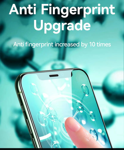 Protector de pantalla de cristal templado HD Joyroom para iPhone series 15, 16 y 17 – Cobertura total (1–3 unidades)