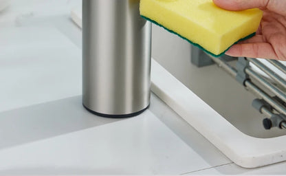 270ml Automatic Touchless Soap Dispenser – Smart Infrared Sensor Liquid Soap Dispenser with 304 Stainless Steel for Kitchen & Bathroom