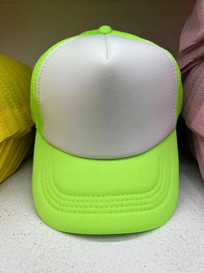 Gorra Trucker de Malla de 5 Paneles con Logotipo Personalizado – Gorra de Béisbol Ajustable para Hombres y Mujeres, Equipos Deportivos y Uso al Aire Libre en Verano