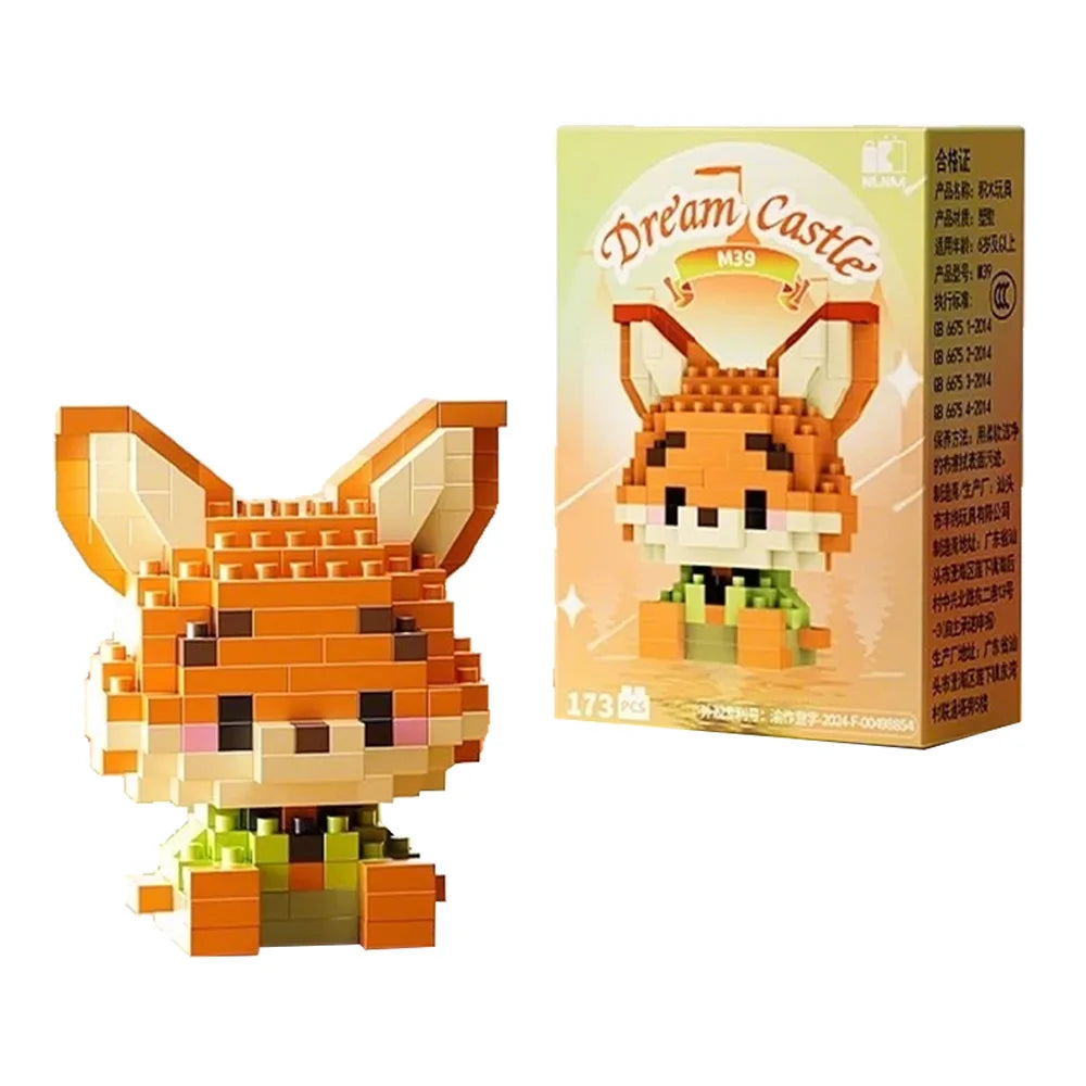 Disney Stitch & LinaBell Building Blocks Set – Cartoon Character Figures, DIY Assembly Bricks & Creative Construction Toy Gift for Kids
