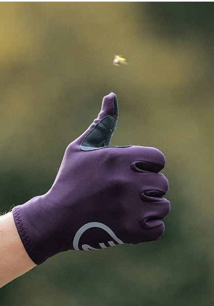Guantes de ciclismo INBIKE 2024 – Guantes de bici de forro polar con dedos completos y acolchado de gel para hombre, accesorios de invierno con pantalla táctil para ciclismo de carretera y MTB