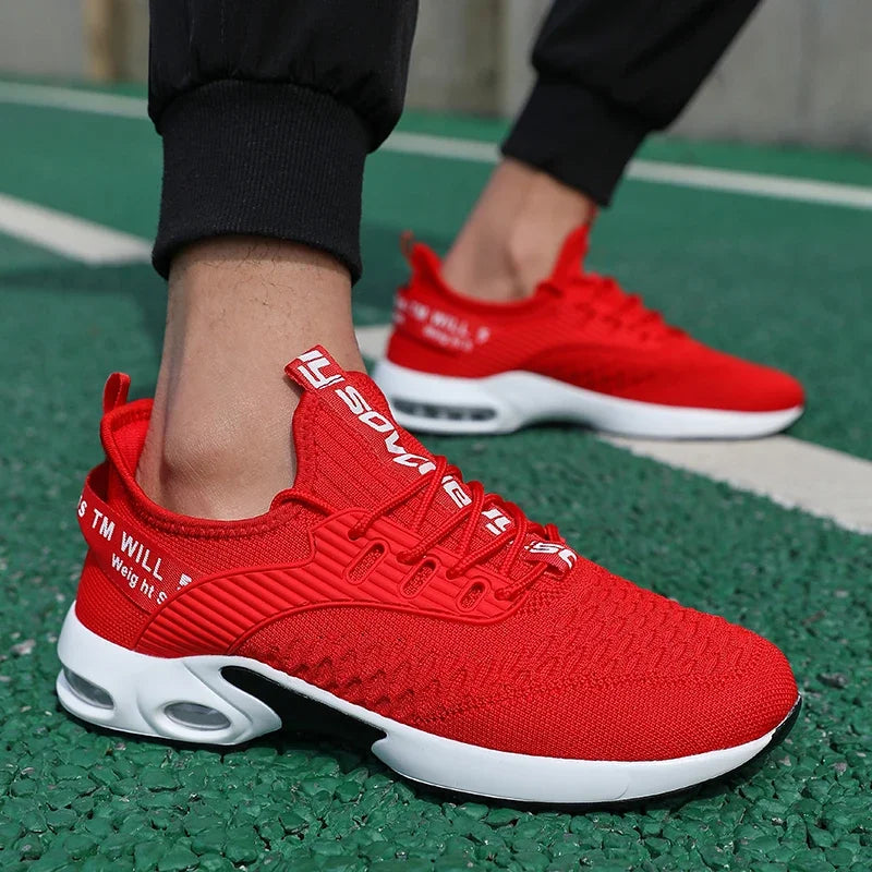 Men's Breathable Mesh Sneakers Lightweight Casual Walking Running Sports Shoes