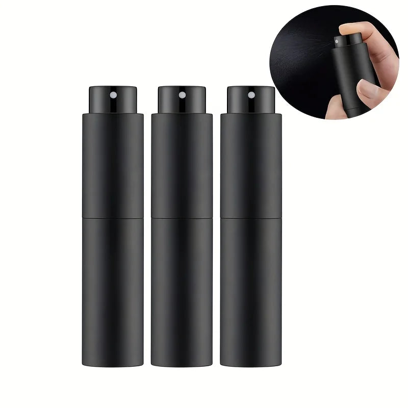 Vaporisateur de parfum de voyage 10 ml – Mini atomiseur de cologne rechargeable, flacon vaporisateur vide portable pour le voyage, les cosmétiques et l'utilisation quotidienne