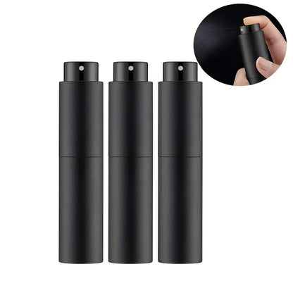 Vaporisateur de parfum de voyage 10 ml – Mini atomiseur de cologne rechargeable, flacon vaporisateur vide portable pour le voyage, les cosmétiques et l'utilisation quotidienne