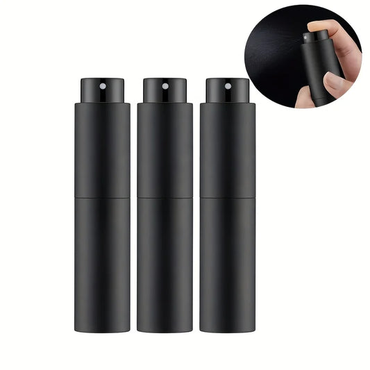 Vaporisateur de parfum de voyage 10 ml – Mini atomiseur de cologne rechargeable, flacon vaporisateur vide portable pour le voyage, les cosmétiques et l'utilisation quotidienne