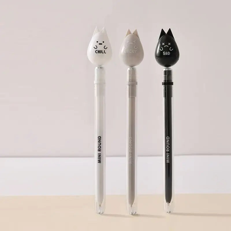 Stylo gel flottant magnétique – Stylo fidget rotatif créatif pour soulager le stress, pratiquer l'écriture pour les étudiants, l'utiliser au bureau et offrir un cadeau de papeterie unique