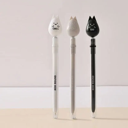 Stylo gel flottant magnétique – Stylo fidget rotatif créatif pour soulager le stress, pratiquer l'écriture pour les étudiants, l'utiliser au bureau et offrir un cadeau de papeterie unique