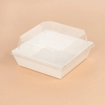 5/10PCS Kraft Paper Cake & Dessert Boxes for Donuts, Cookies, Sandwiches, Bakery Packaging & Party Favors