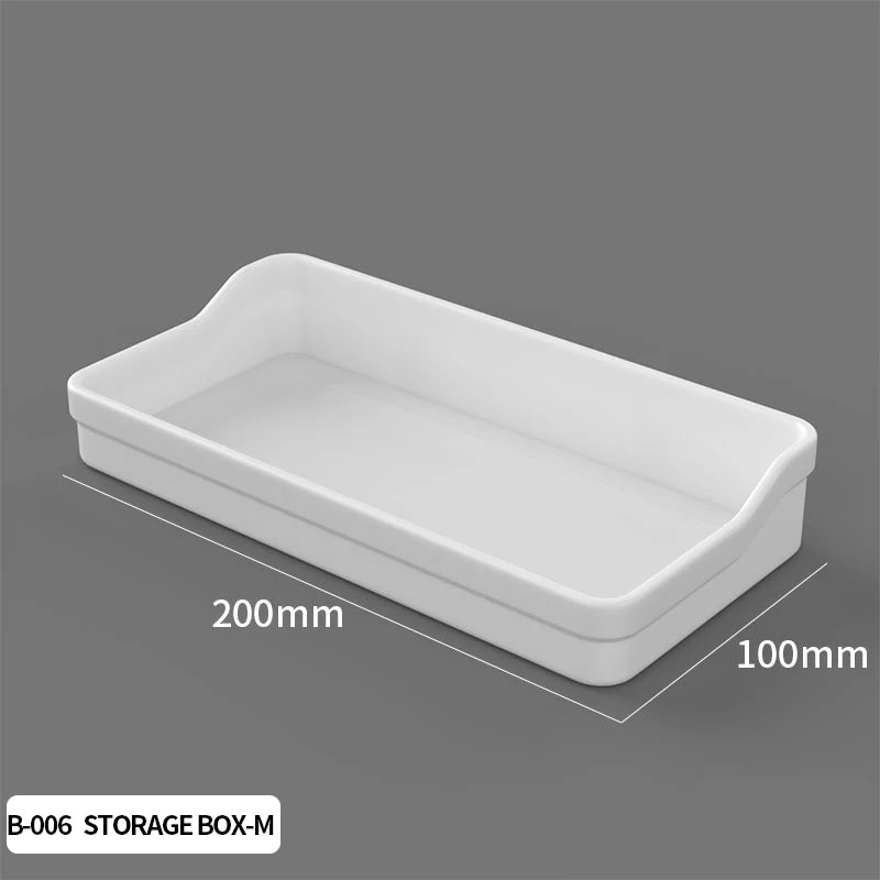 Kit de organización modular de pared con tablero perforado (Pegboard) para bricolaje – Paneles de almacenamiento colgantes sin taladro para cuartos de manualidades, oficina y organización del hogar