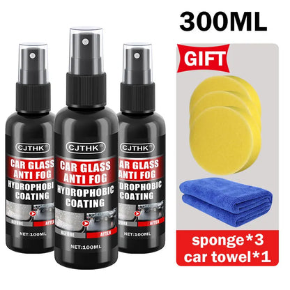 Spray repelente de lluvia Nano Glass – Revestimiento hidrofóbico para parabrisas y eliminador de películas de aceite para automóviles