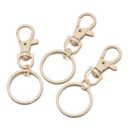 5–10 Piece Multicolor Keyring Lobster Clasp Hooks with Adjustable Buckles – DIY Keychain, Bag Charm, Doll & Jewelry Making Accessories