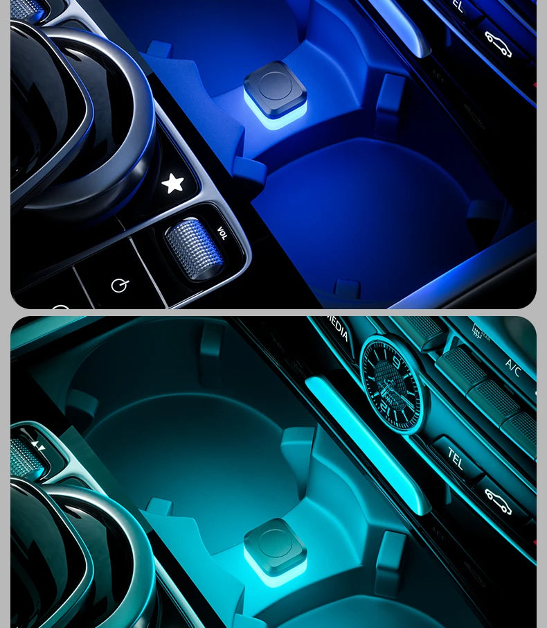 Universal USB LED Car Interior Ambient Light – Plug & Play Mood Lamp for Reading & Interior Décor