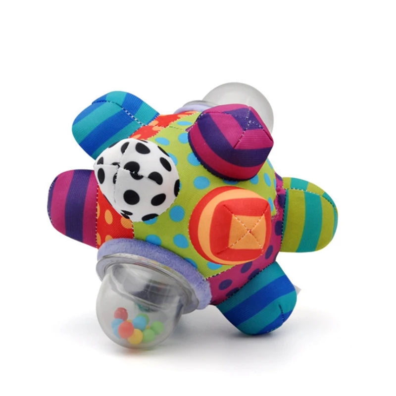 Hochet Girafe – Hochet Musical Sensoriel pour Nouveau-Né (0-12 Mois), Jouet de Dentition pour Bébé, Hochet Musical en Forme de Marteau de Sable pour le Développement et l'Éveil de Bébé