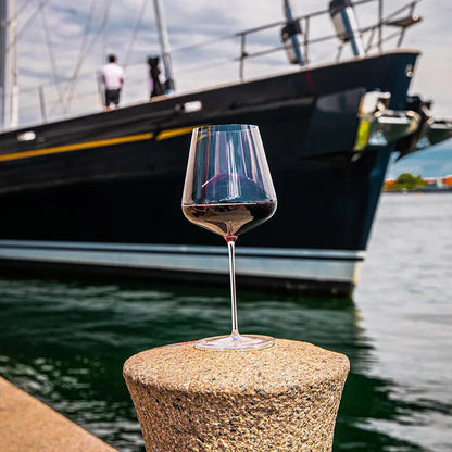 JINYOUJIA 765ml Ultra Thin Crystal Bordeaux Red Wine Glass, 0.4mm Handmade Wine Goblet, Elegant Zalto Style Wine Drinking Cup