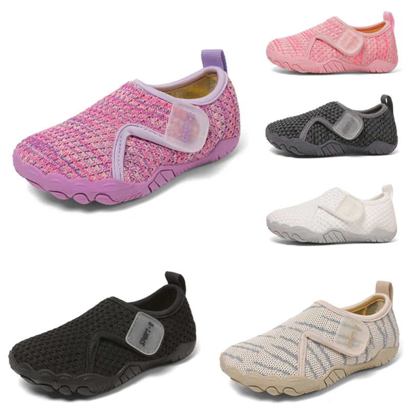 Kids' Water Shoes – Quick-Dry Non-Slip Barefoot Aqua Shoes for Boys & Girls, Beach Swimming Sneakers for Outdoor Activities