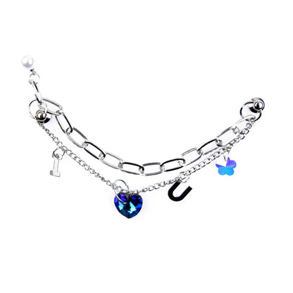 Bling Shoe Chains – Metal Shoe Charms & Sparkling Shoe Decorations for Girls & Women, Fashion Footwear Accessories & Gifts